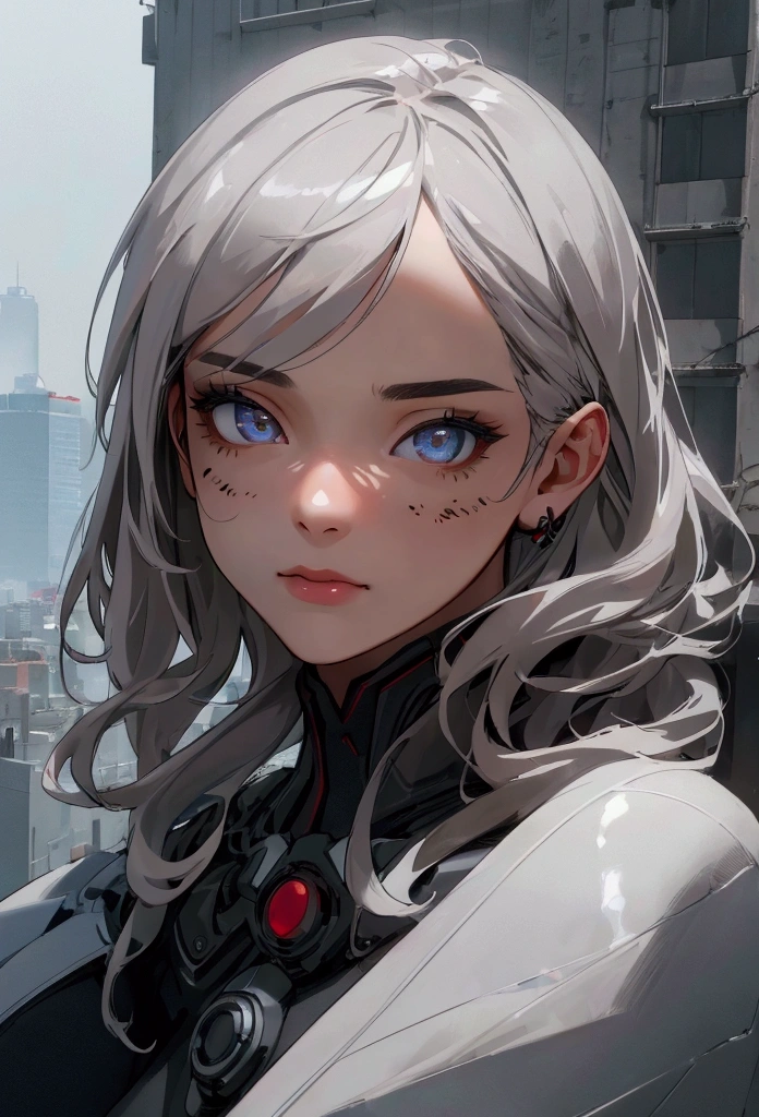 (1girl:1.3), Solo, (((Very detailed face)))), ((Very detailed eyes and face)))), Beautiful detail eyes, Body parts__, Official art, Unified 8k wallpaper, Super detailed, beautiful and beautiful, beautiful, masterpiece, sexy body, best quality, original, masterpiece, super fine photo, best quality, super high resolution, realistic realism, sunlight, full body portrait, amazing beauty, dynamic pose, delicate face, vibrant eyes, (from the front), She wears Spider-Man suit, red and black color scheme, spider, very detailed city roof background, rooftop, overlooking the city, detailed face, detailed complex busy background, messy, gorgeous, milky white, highly detailed skin, realistic skin details, visible pores, clear focus, volumetric fog, 8k uhd, DSLR, high quality, film grain, fair skin, photo realism, lomography, futuristic dystopian megalopolis, translucent