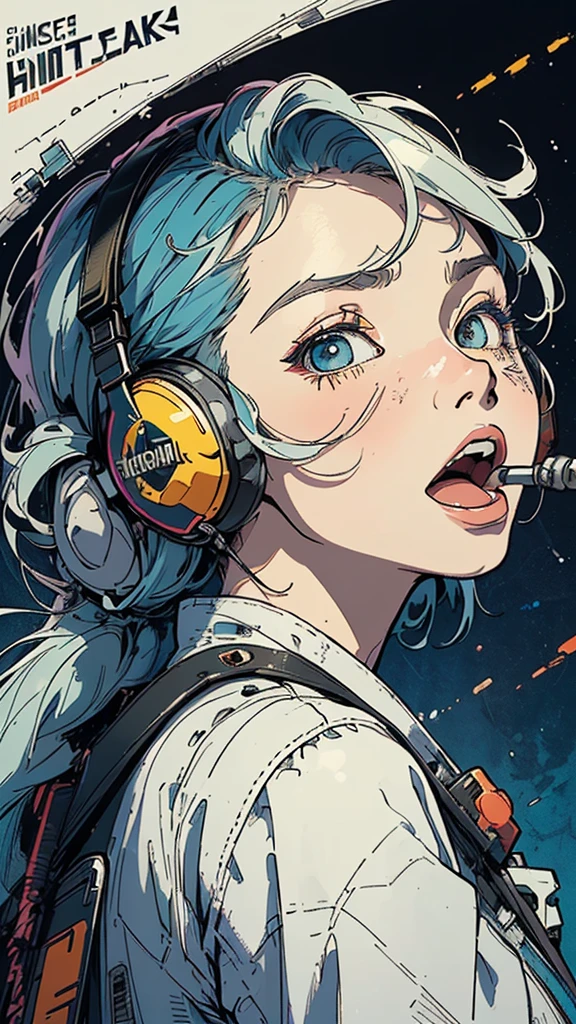 (((masterpiece, highest quality))),(((solo:1.2))),(((1girl:1.2))),32k wallpaper, very detailed, poster, vintage science fiction,(((((geometric cinematic movie poster))))), ((bauhaus)),(shape),(((abstract))),(mid century modern),(((((portfolio))))),(((((Close-up))))),(((((bust up))))),((((more various angle)))),((((highlight)))),((((heterochromia)))),(((complete. detailed face))),((((Extremely talented)))),(((((most complecated futristic machine))))),(Colorful color scheme),(((detailed unlimited complete equipment : headphone like a rail gun))),(((((Absolutely simple background))))),(((Texture for people : grunge))),(((((open mouth amazing wide))))),(((((SCREAM))))),(((((surprised expression)))))