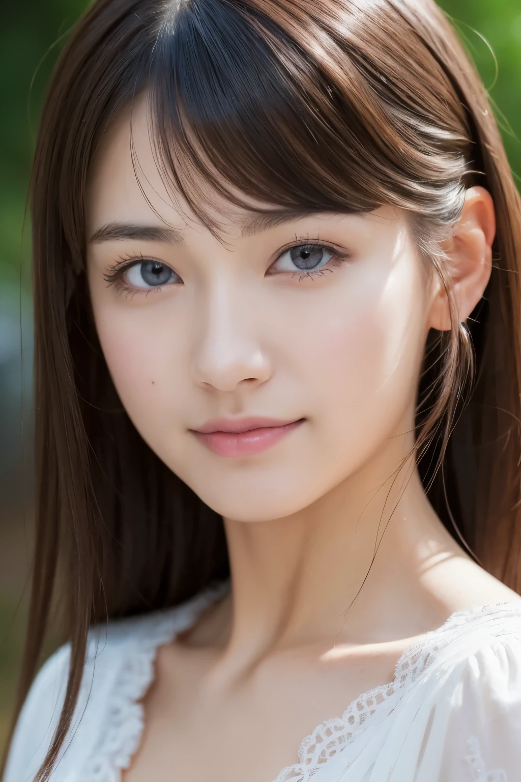 (((masterpiece))), top-quality, Extremely detailed, Detailed background, Very beautiful girl, japanese, 16 yo, Detailed face, Solo, smile, (Full body:1.3), (random hairstyles :1.2), bangs, (Young Face), (Perfect body:1.1), blouse, Summer, in 8K, Wallpaper, amazing, finely detail, Ultra-detailed, 超A high resolution, Extremely detailed, Pure erotic face, extremely detailed eye and face, Beautiful detailed eyes, highly detailed skin, No makeup, (Natural Skin),