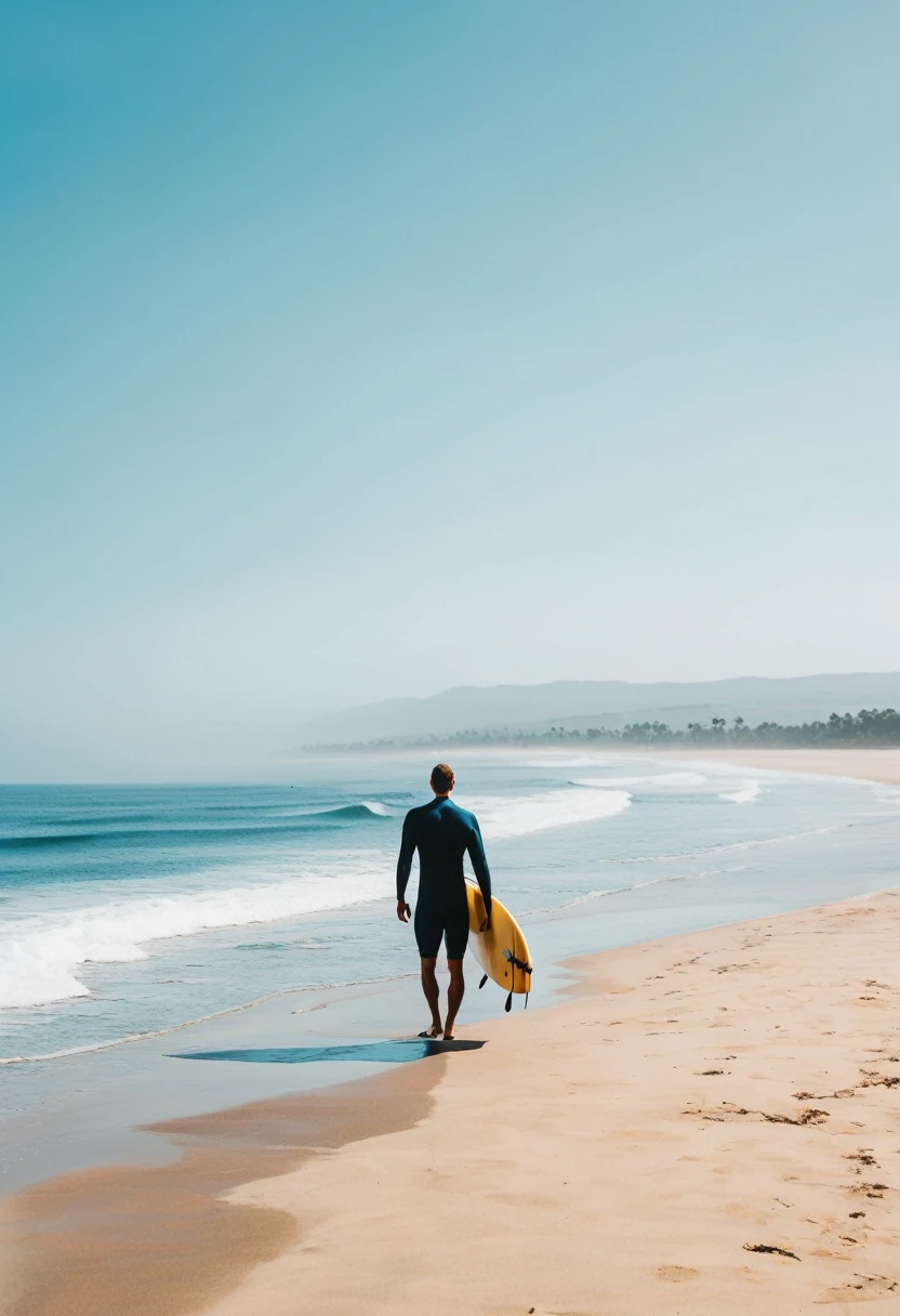 1man，surf，minimalist Journey