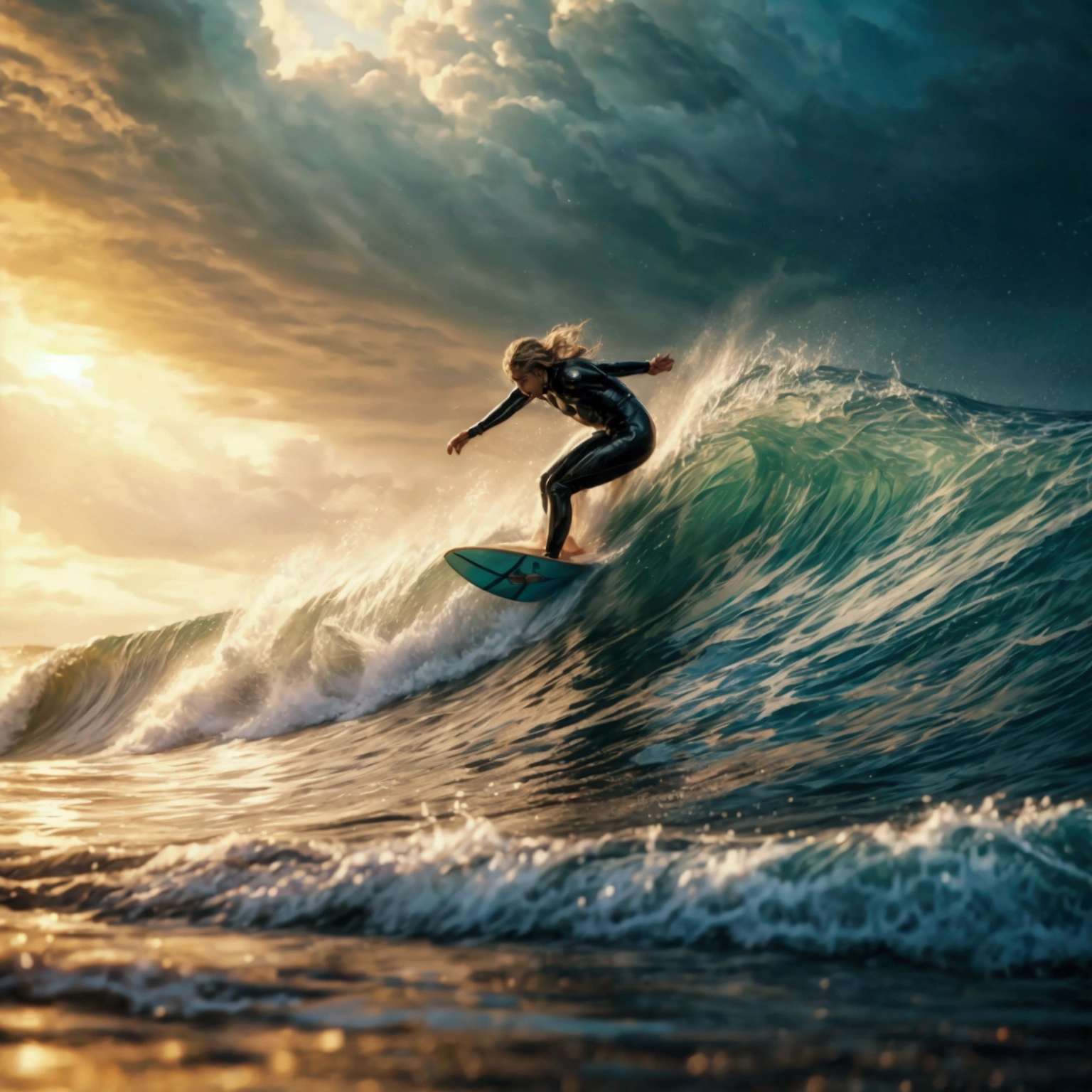 North Shore tube riding surfer,
Enjoy riding the waves on a surfboard,
Waves rolling around the tube,Green Room,A supreme moment,
Cinematic light effects,
Super detailed,Detailed face,Detailed Hair,Detailed eyes,Detailed mouth,
reality,Actual photo,Photorealistic,
masterpiece,Highest quality,High resolution,Ray Tracing,8k,Raw photo,Award-winning,
beautiful,Browsing Caution,Perfect ,Perfect Anatomy,
Perfect Fingers,