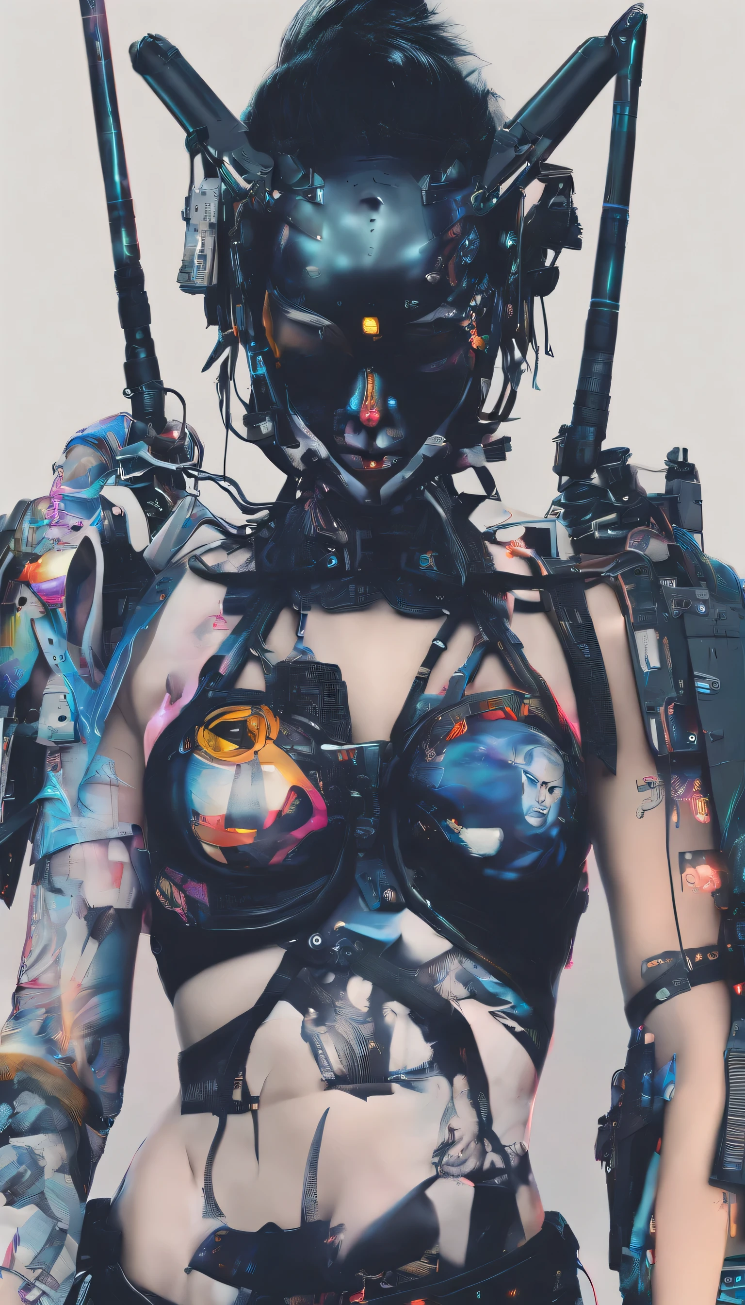 a group of people standing next to each other, yasuke 5 0 0 px models, hone onna skeleton geisha, ancient japanese samurai, female samurai, demon samurai, japanese samurai, samurai with demon mask, demon samurai warrior, feudal japan art, demon samurai mask, samurai armor, very beautiful cyberpunk samurai, porcelain japanese mannequins, japanese warrior, samurai portrait photo,super realistic.