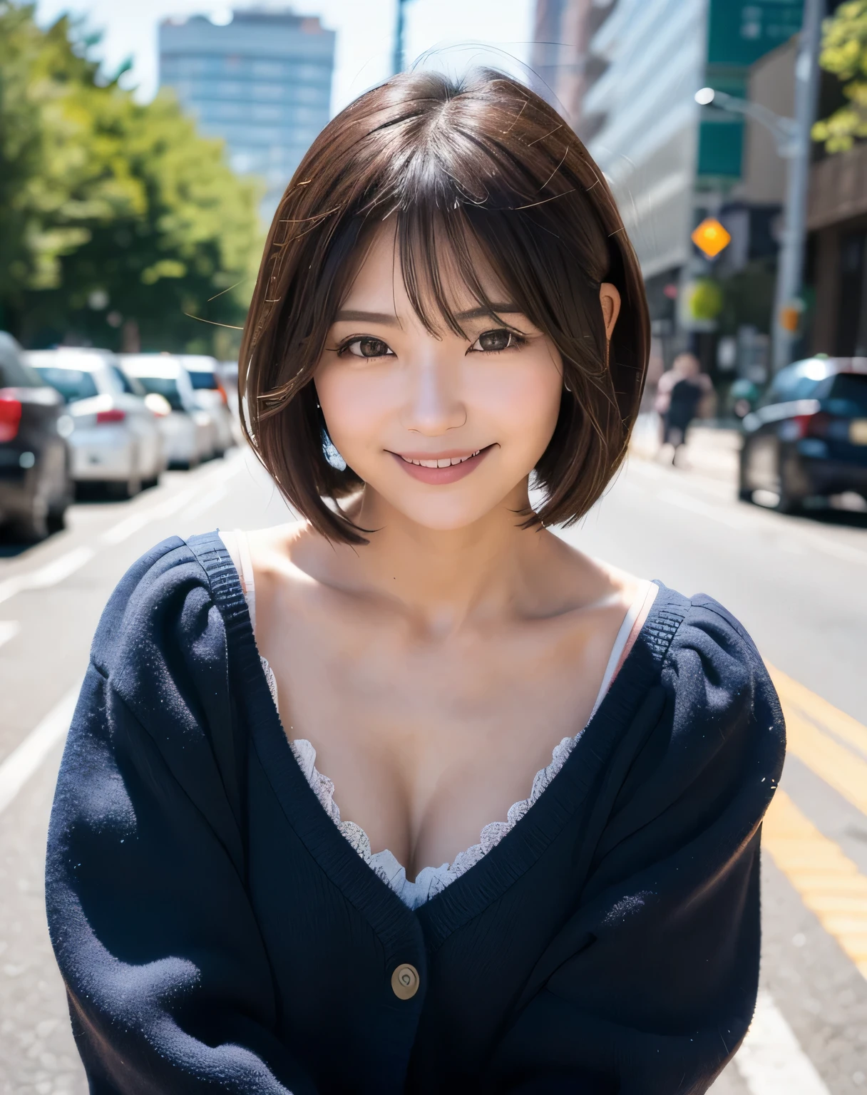 (Hyper Reality: 1.35), (Realistic: 1.4), A beautiful Japanese woman, smile, alone. light makeup, masterpiece, 最high quality, high quality, alone, Very good, Latin, puberty, Only one girl, ((Perfect body)),((最high quality)),((Hello)),((Very delicate and beautiful)),((Very shallow depth of field)), Hmph,((Incredibly shallow depth of field)). family friendly, ((Very delicate and beautiful)), (((Very shallow depth of field))), Hmph, (((Unbelievably absurd))), (((Perfect body))), dark brown hair, blowing boyish bob hair, shag messy hair, wolf cut, big hair,  windで揺れる髪, Slim body type, ((( Camera Eye)))), (((small ))), (((A happy and wonderful smile))), poor, my + background, Dynamic Angle, Focus on the woman&#39;s eyes, {Particles of light}, Detailed background, Soft lighting, (dramatic), sunset, very beautiful sunset, Live Action, Realistic, cute smile, (blurred background), (((11 years old))),, ((wind)), ((Movement)), ((emotion)), ((colorful)), ((Baby Face:1.4)), ((Beautiful Teeth)), Wither, sea background, No makeup,  (underboob:1.4), (metallic latex micro bikini), choker, nsfw:1.8, BDSM:1.6, Very fair skin, ((super extra large breast:1.4)),(((cleavage1.4))), ((micro bikini with very little fabric))