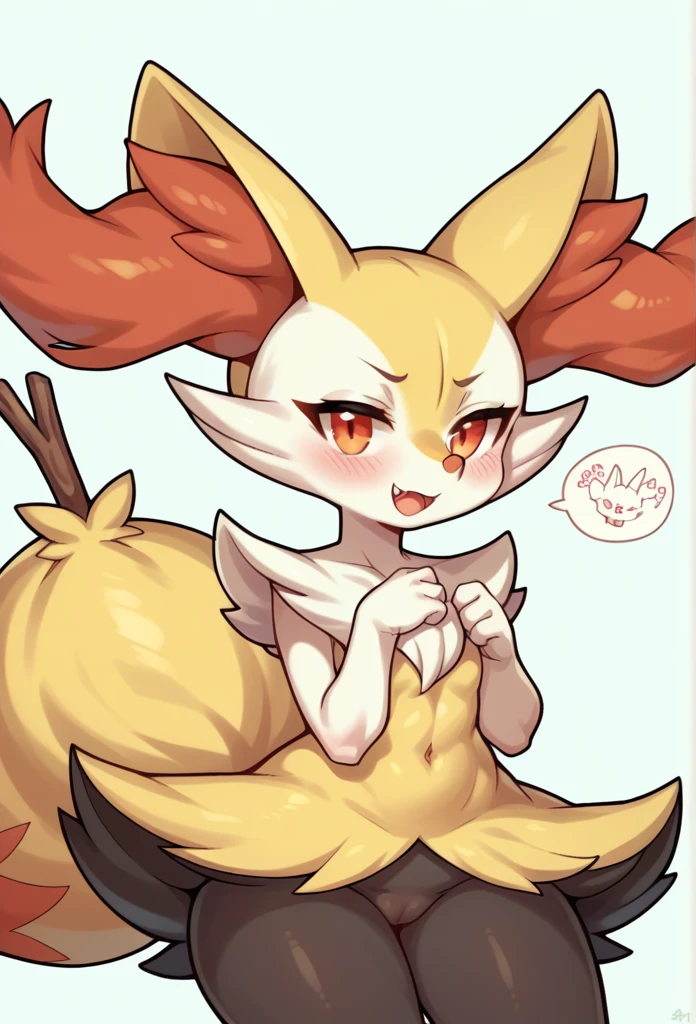 score_9, score_8_up, score_7_up, from author: zinfyu Pokemon, cute, Braixen, cartoon, cartoon effects.
