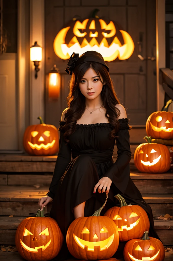 Halloween pumpkin poster
