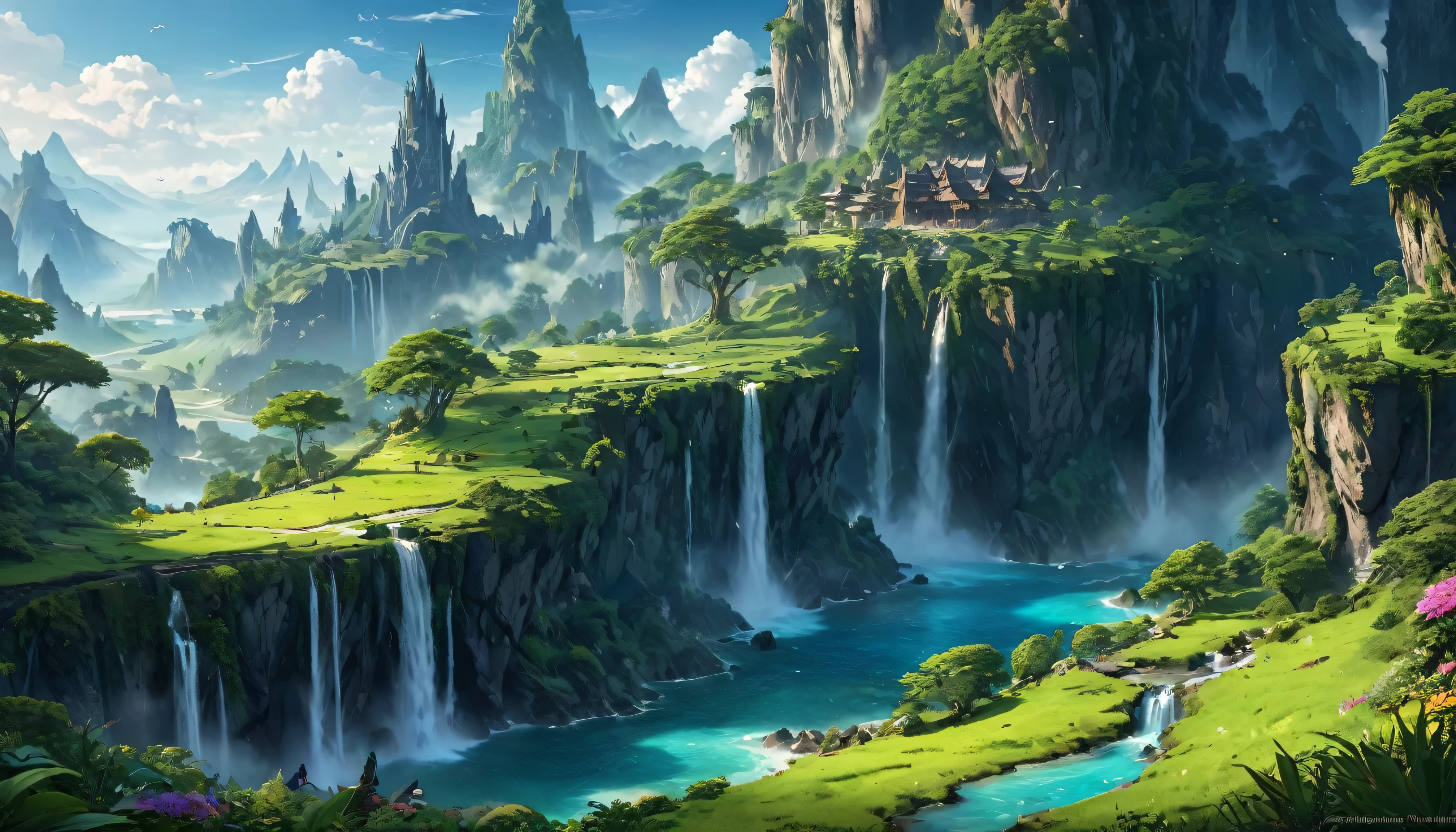 ultra-detailed, fantasy,world,nature,