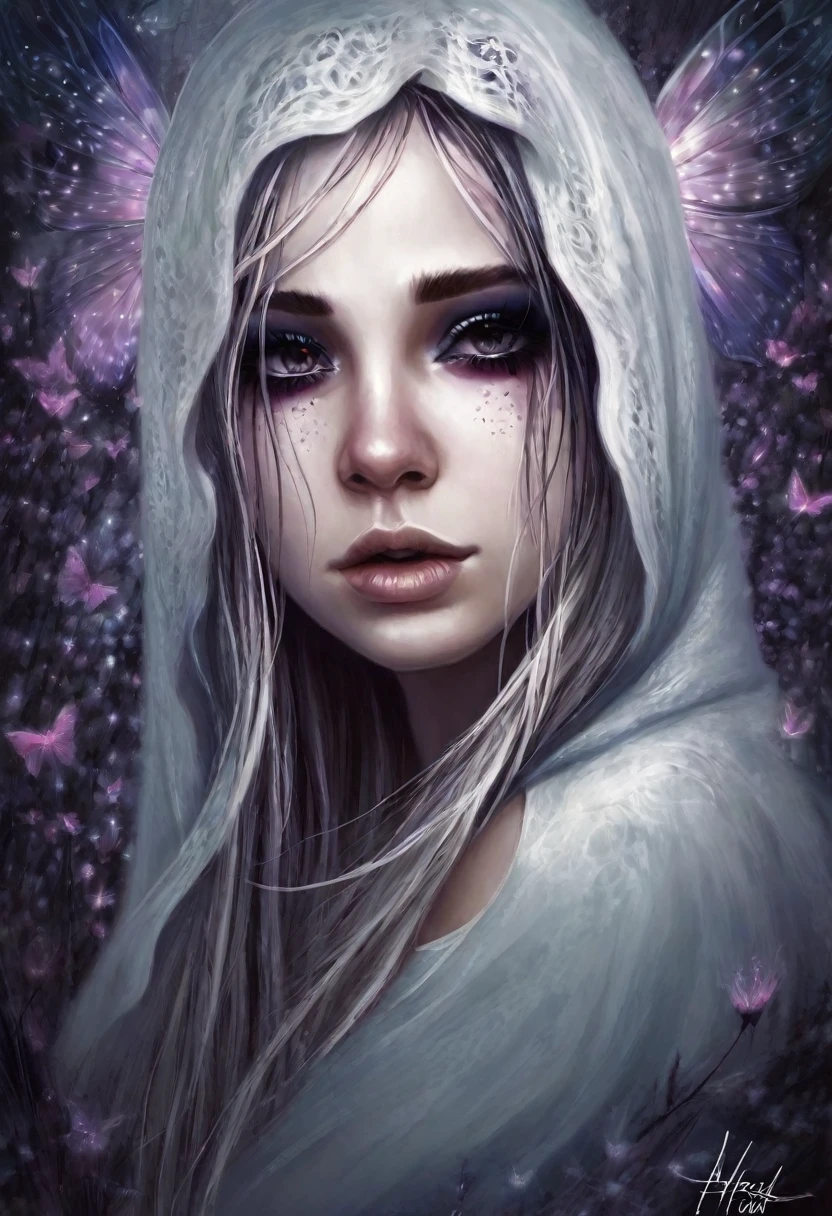 I am her pain and I hope everyone sees me , I want everyone to see the sadness I have and the fear I can cause if you don't attend to me, that is the message I want to convey., very extremely royal style , 24k unique piece of art