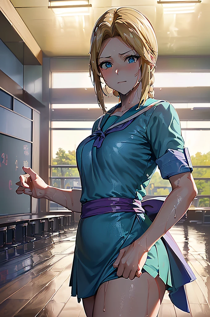 Masterpiece 8k(((((Alice)))))
((woman,The facial expression is accurate,Anime style face,greenish blue eyes ))
Group
(((((Location: School classroom)))))
8k(((((high school girl)))))
(((((The place is school)))))
(((((womanは授業を受けている)))))
8k(((((Wet)))))
((The depiction of the breasts is accurate)))