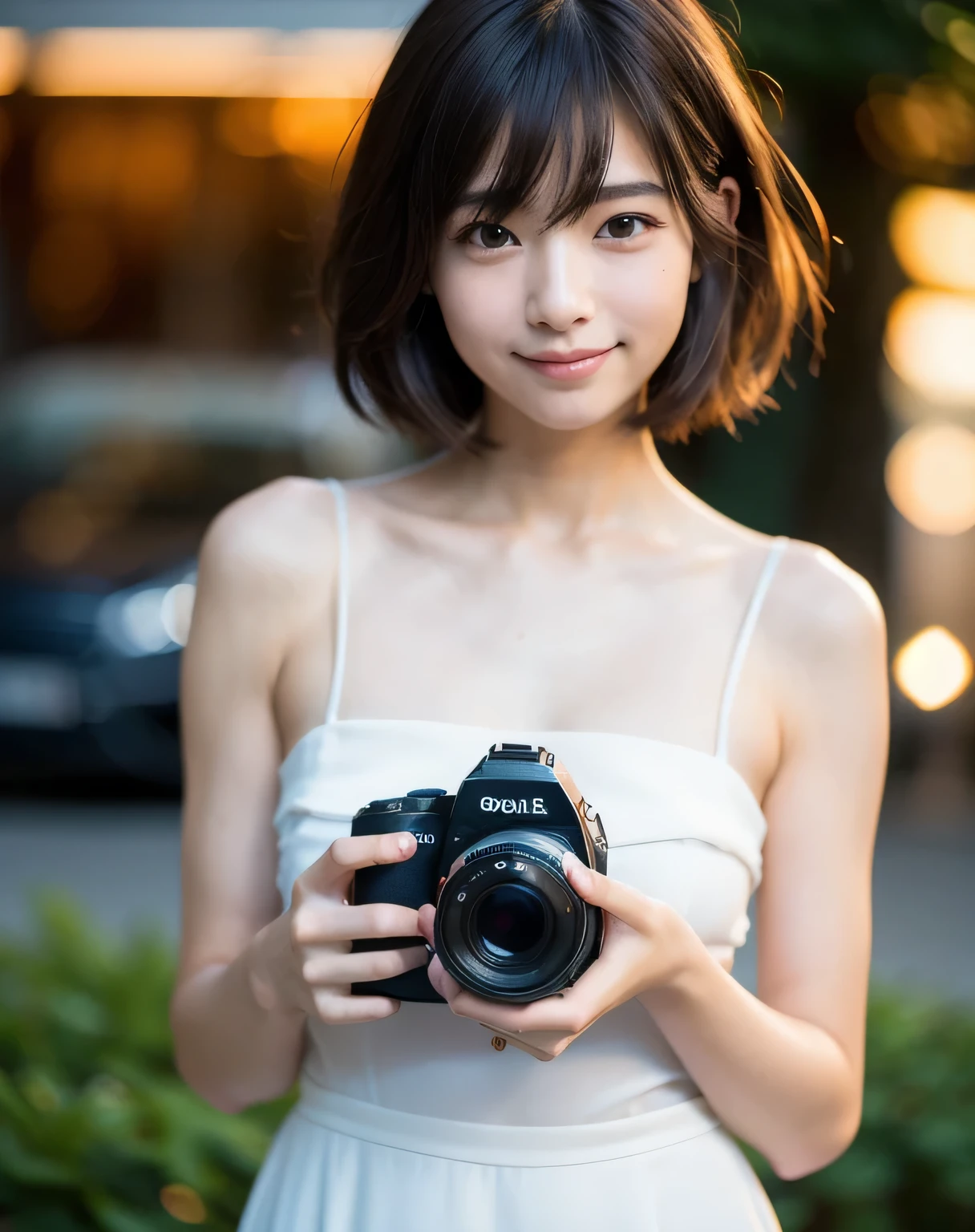 (Hyper Reality: 1.35), (Realistic: 1.4), A beautiful Japanese woman, smile, alone. (((No makeup))), masterpiece, 最high quality, high quality, alone, Very good, Latin, puberty, Only one girl, ((Perfect body)),((最high quality)),((Hello)),((Very delicate and beautiful)),((Very shallow depth of field)), Hmph,((Incredibly shallow depth of field)). family friendly, ((Very delicate and beautiful)), (((Very shallow depth of field))), Hmph, (((Unbelievably absurd))), (((Perfect body))), dark brown hair, blowing boyish bob hair, shag messy hair, wolf cut, big hair,  Slim body type, ((( Camera Eye)))), (((small ))), (((A happy and wonderful smile))), poor, my + background, Dynamic Angle, Focus on the woman&#39;s eyes, {Particles of light}, Detailed background, Soft lighting, (dramatic), sunset, very beautiful sunset, Live Action, Realistic, cute smile, (blurred background), (((11 years old))),, ((wind)), ((Movement)), ((emotion)), ((colorful)), ((Baby Face:1.4)), ((Beautiful Teeth)), Wither, sea background, nsfw:1.8, BDSM:1.6, Very fair skin, ((super extra enormous breast:1.4)),(((cleavage1.4))), (((V-neck knit T-shirt))), On all fours,crawling, all fours