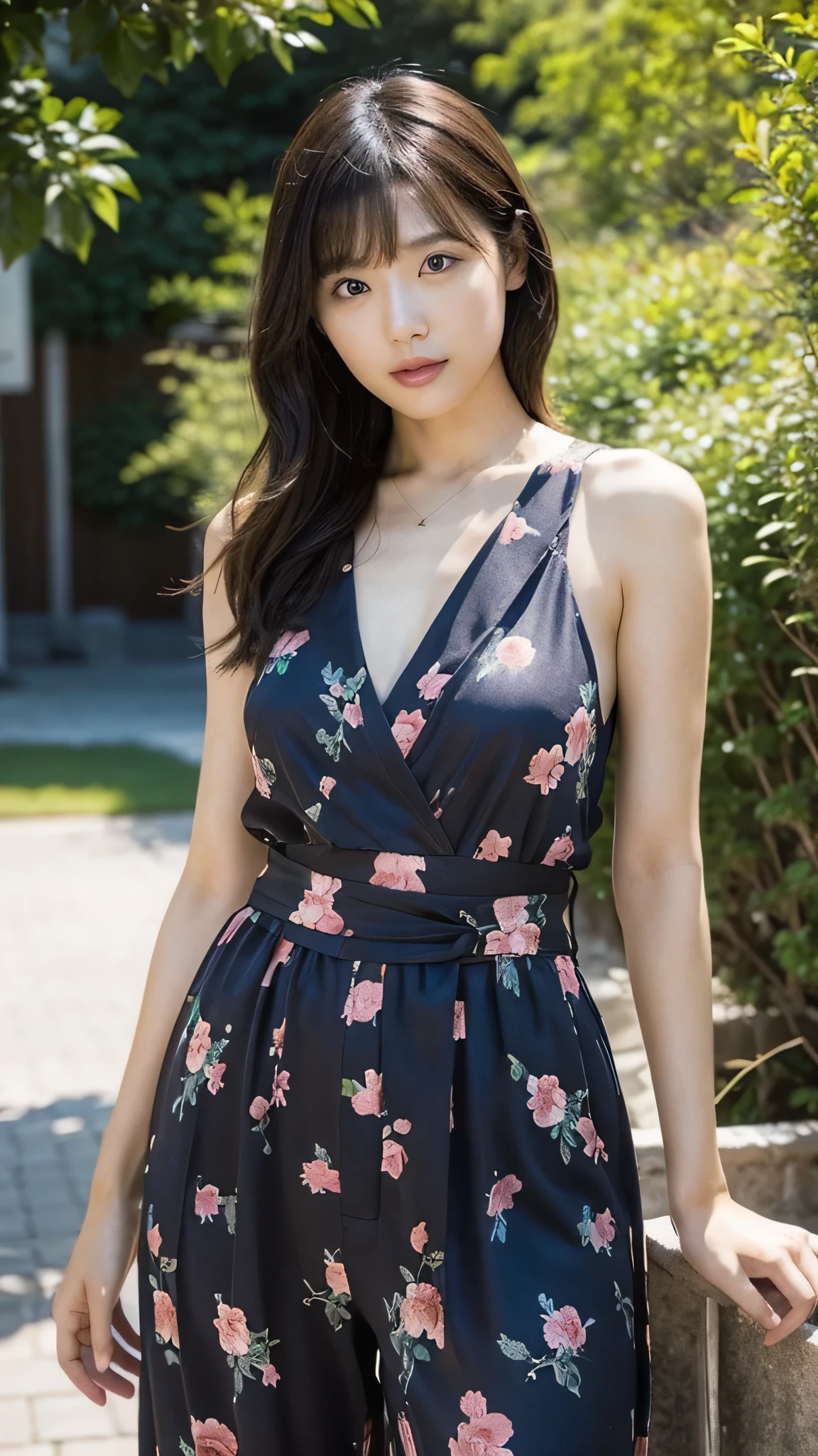 Model actress、Japanese women、One Woman、Summer clothing、Medium Hair、Shooting Situations