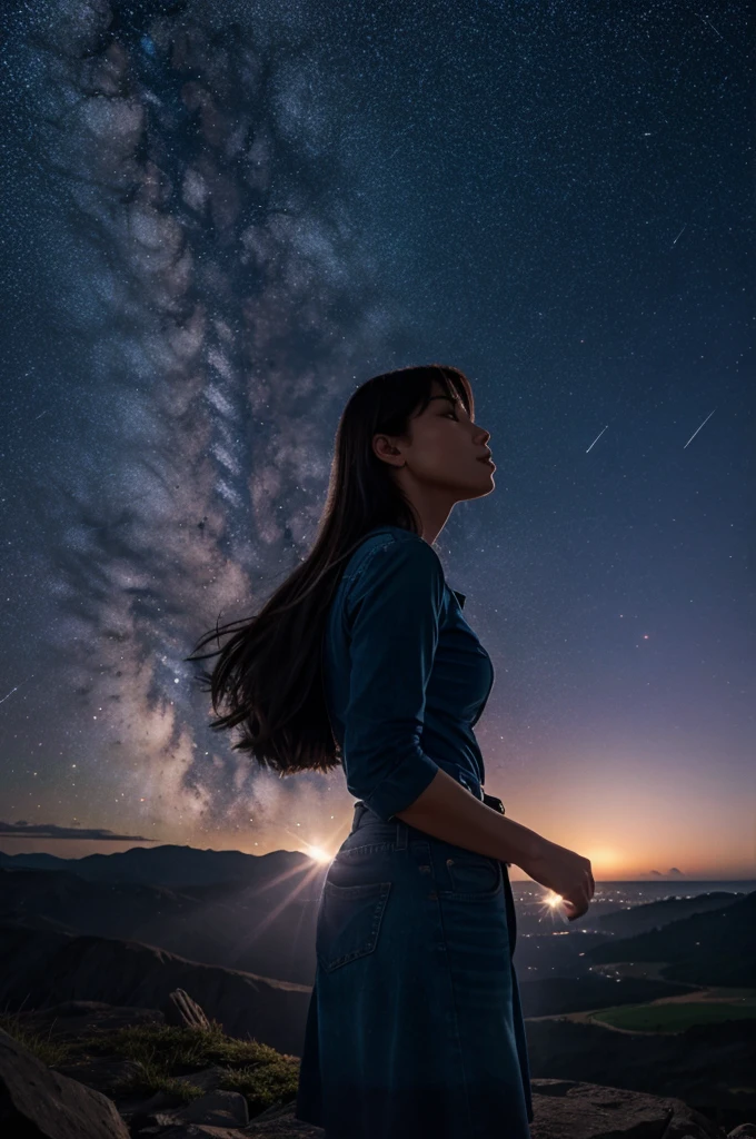 Starlight blowing deep