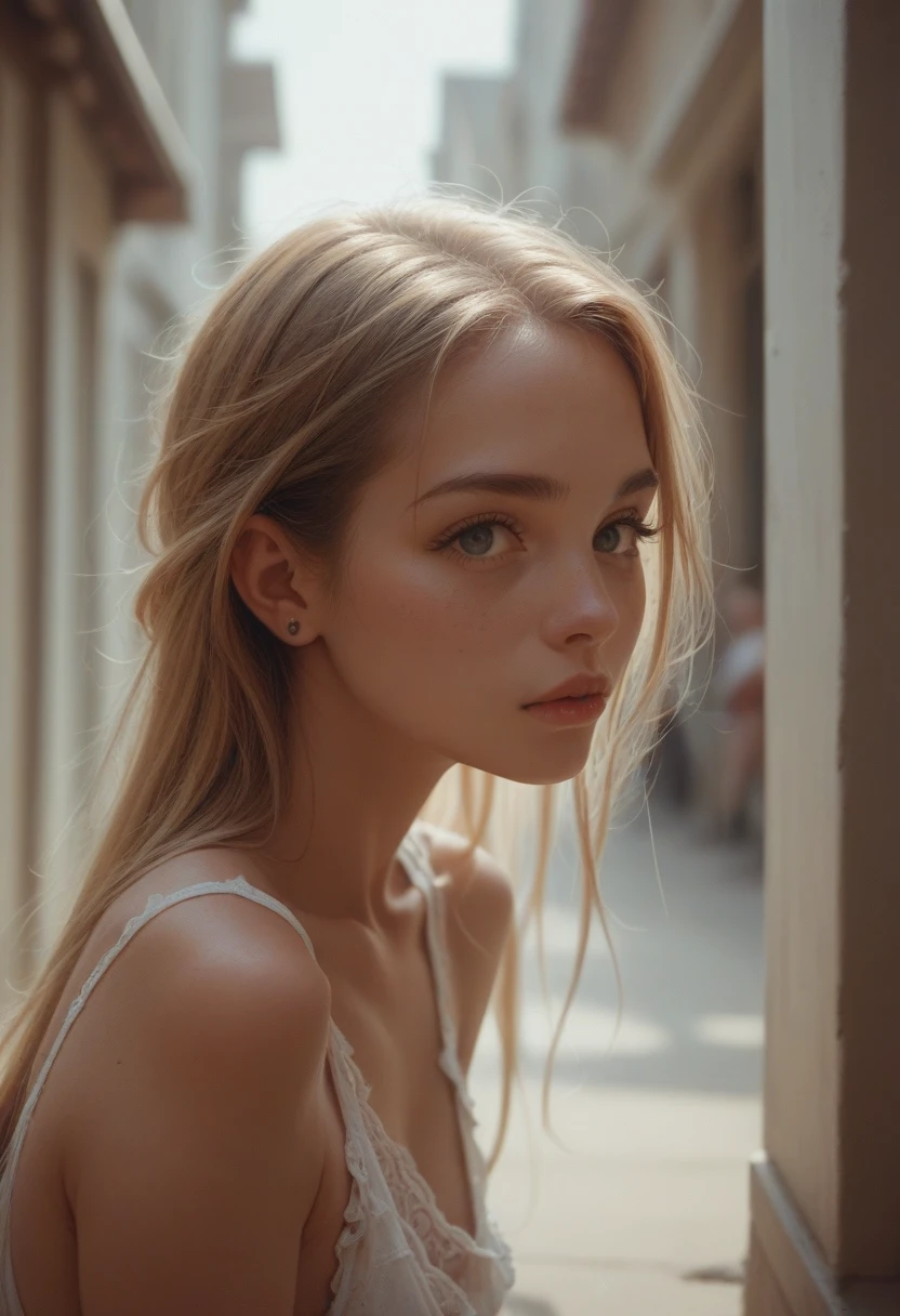 Girl wearing sharee.
