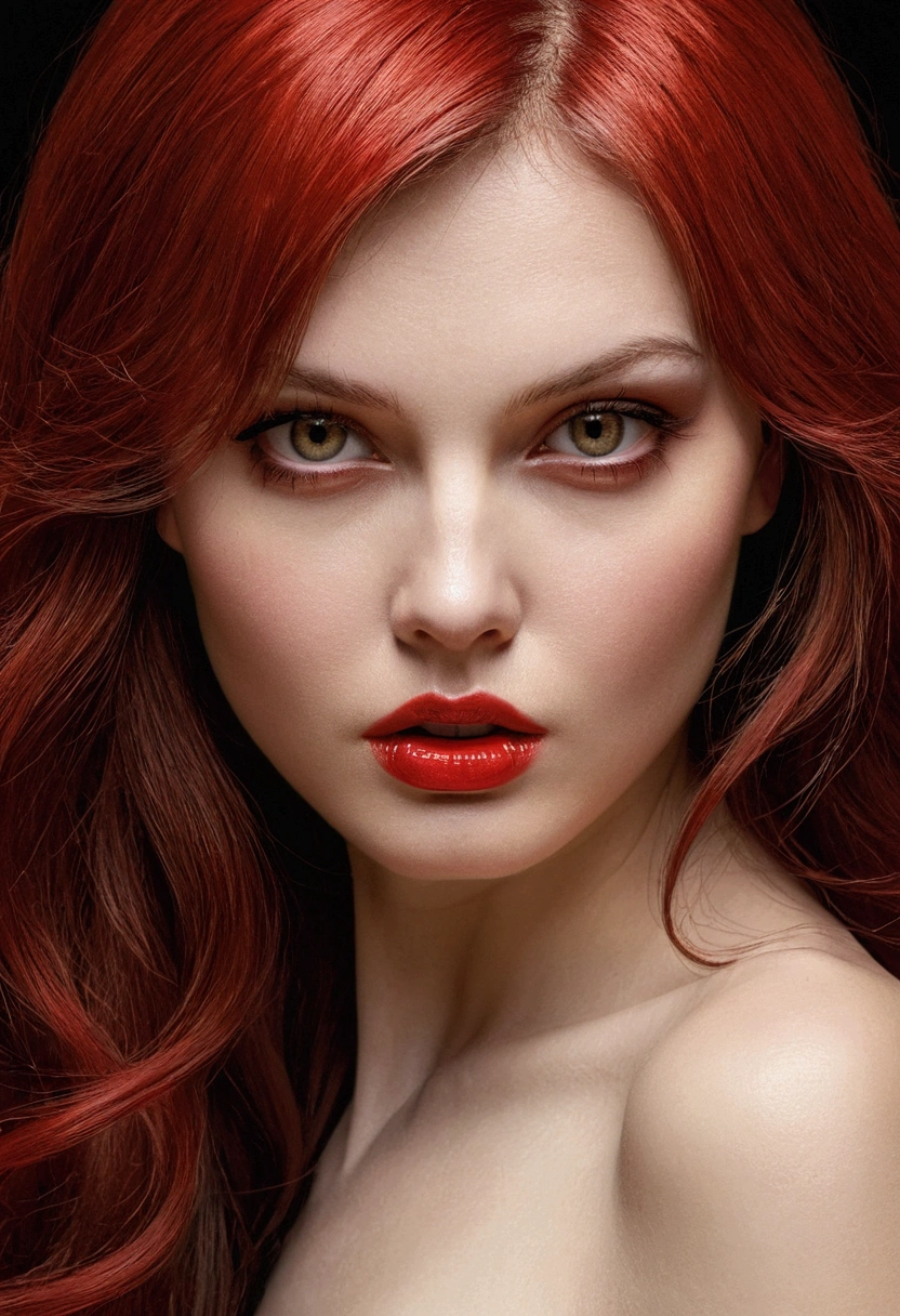 rot, seducing gaze, work of art