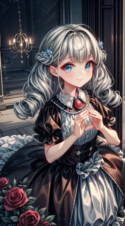 最high quality, masterpiece, High resolution, One girl, Porcelain Dress, hair accessory, necklace, jewelry, Beautiful Face, On the body, Tyndall effect, Realistic, Dark studio, Edge lighting, Two-tone lighting, (Skin with attention to detail: 1.2), 8k UHD, Digital SLR, Soft Light, high quality, Volumetric Light, Frank, photograph, High resolution, 4K, 8k, Background Blur,Beautiful big eyes、Charm、Luxury Dresses,high quality、Ultra delicate、8k、Princess dress preparation 
