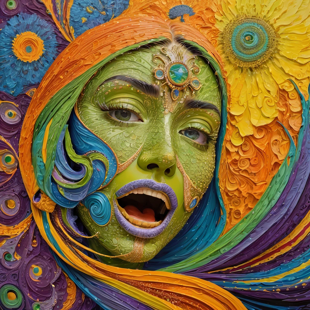 ((Very detailed, Highest quality,Expressionism)), Contemporary Art