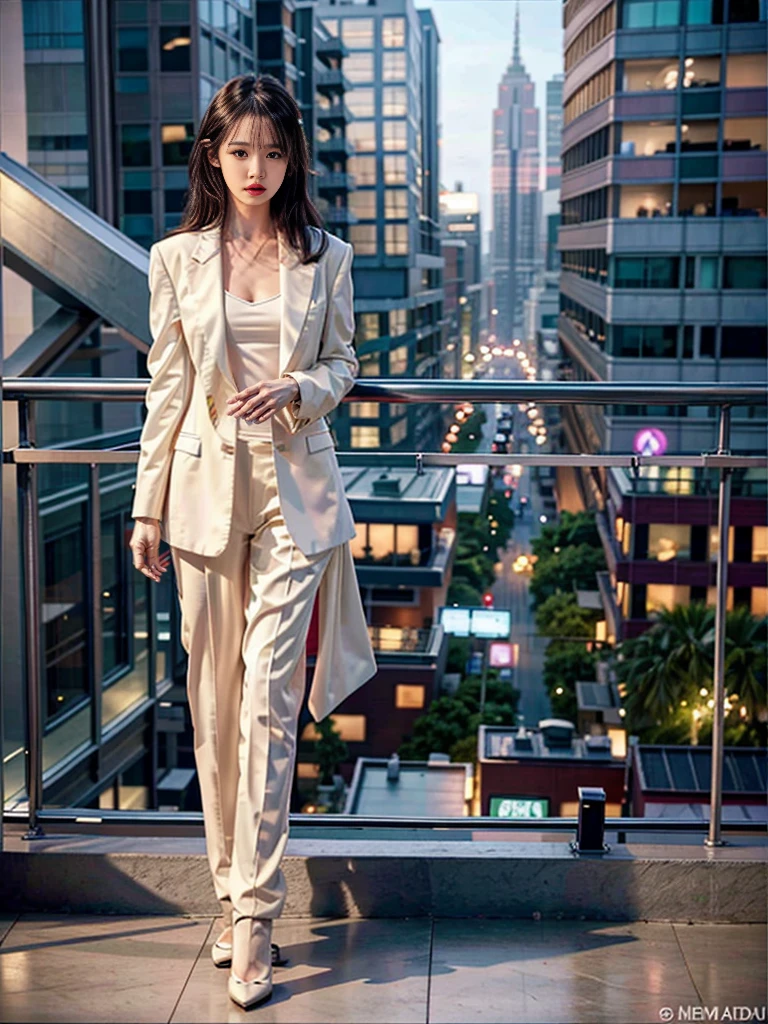 photoRealistic,Realistic, alone, photoRealistic, Highest quality, Ultra-high resolution,

Diamond Stud Earrings, long, straight black hair, Hazel Eyes, Serious expression, Slim figure, Wearing a black blazer and a white blouse, Stand on the city skyline at night

beautiful, masterpiece, Highest quality, Highly detailed face, Perfect lighting, alone,One girl,

Highest quality, Ultra-high resolution, photoRealistic,
Super detailed,
masterpiece, Highest quality,
Yuna 1,