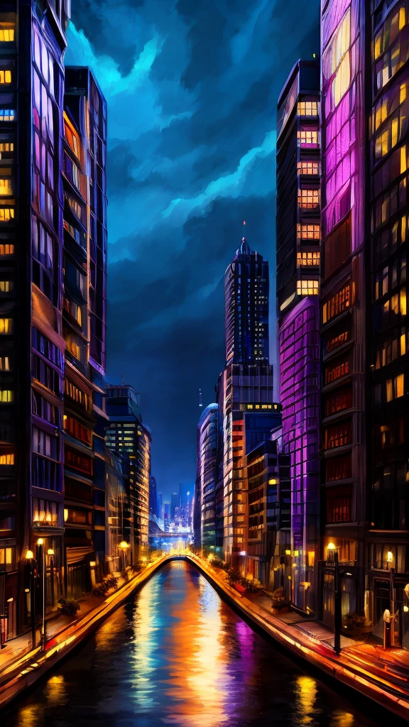 City at night