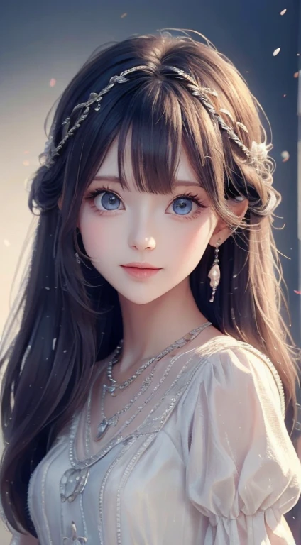 最high quality, masterpiece, High resolution, One girl, Porcelain Dress, hair accessory, necklace, jewelry, Beautiful Face, On the body, Tyndall effect, Realistic, Dark studio, Edge lighting, Two-tone lighting, (Skin with attention to detail: 1.2), 8k UHD, Digital SLR, Soft Light, high quality, Volumetric Light, Frank, photograph, High resolution, 4K, 8k, Background Blur,Beautiful big eyes、Charm、Luxury Dresses,high quality、Ultra delicate、8k
