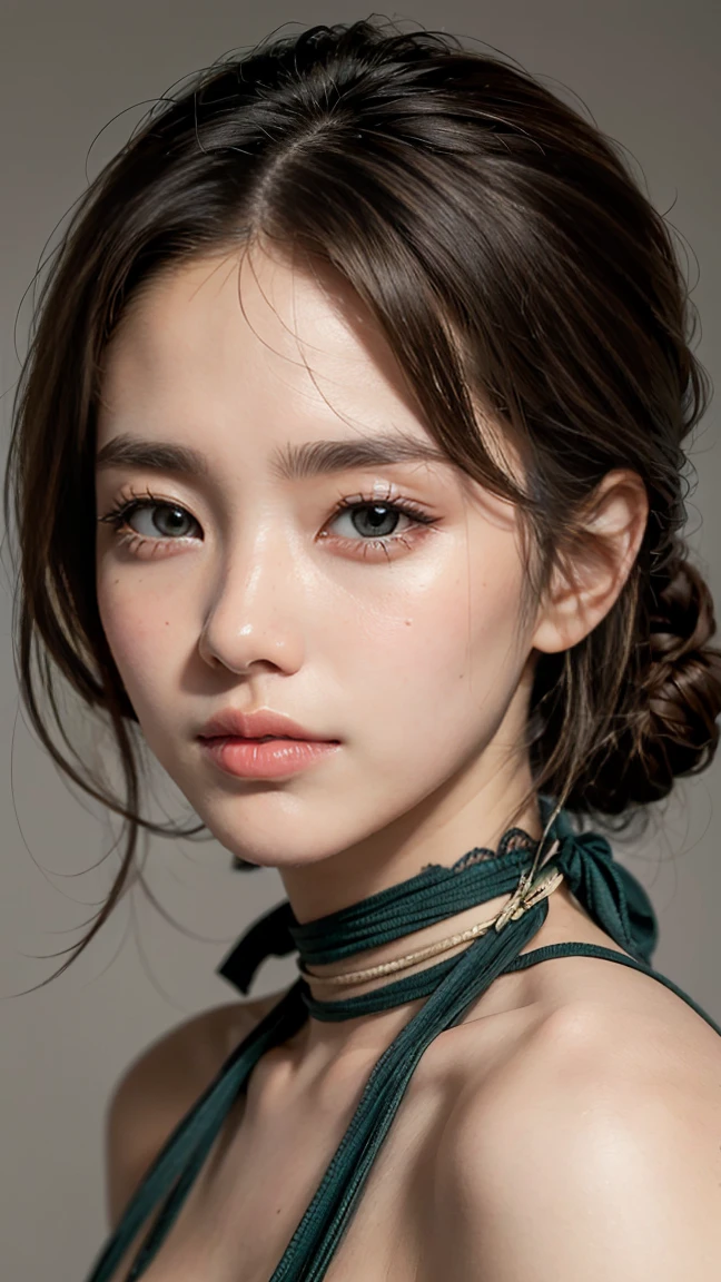 (best quality, ultra-detailed, realistic:1.27), no having clothes,having massive f-cups,have rope,bdsm,professional,(tied up, abused :1.95) ,beautiful detailed eyes, beautiful detailed lips, detailed facial features, natural skin tones, perfect skin texture, delicate facial expressions, image in high resolution, full waist up pose , body shot,upper knees pose ,realistic face, realistic skin, plain face, natural smile, highly detailed hair, (Nuka), young 18 yo,massage background.