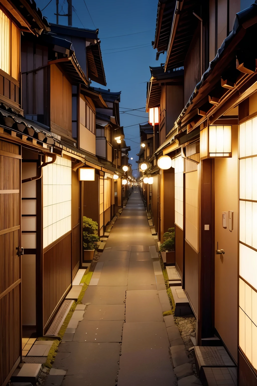 Japan's condition with a densely populated urban background but comfortable and safe, full of smiles, people's around of us