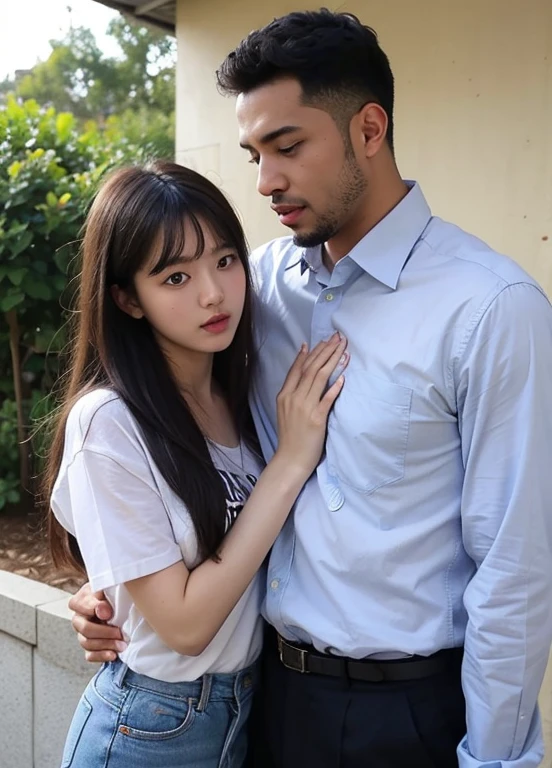 Students gf with black man bf teacher