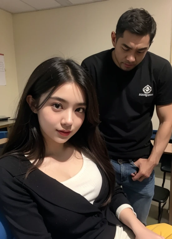 Students gf with black man bf teacher