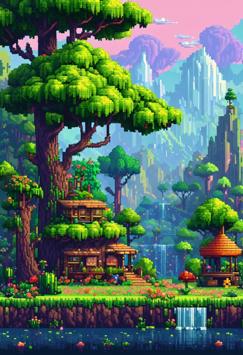 Pixel Art d'The ground is covered with plants,ruined architecture。, beautiful 详细的Pixel Art, 详细的Pixel Art, Retro Lo-Fi Video Games, concept Pixel Art, 详细的Pixel Artwork, Pixel Art风格, Pixel City,Ryan Gosling, animations Pixel Art, 汽车Pixel Art风格黑色, Pixel Art , , Ultra-detailed colorful low-polygon art, #Pixel Art:3, # Pixel Art, #Pixel Art