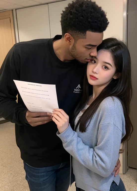 Students gf with black man bf teacher