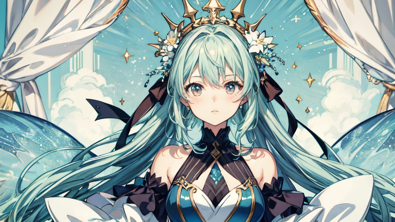 ((masterpiece)), ((Highest quality)), Anime characters、pastel colour