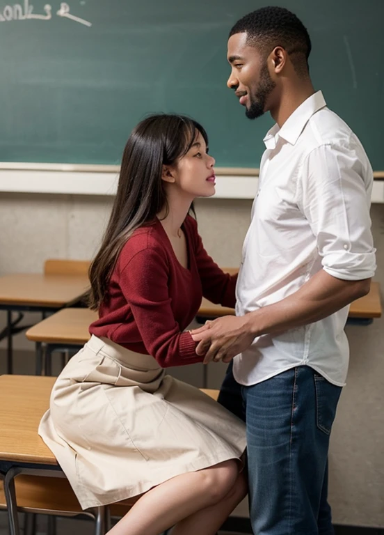Students gf with black man bf teacher((africa)))