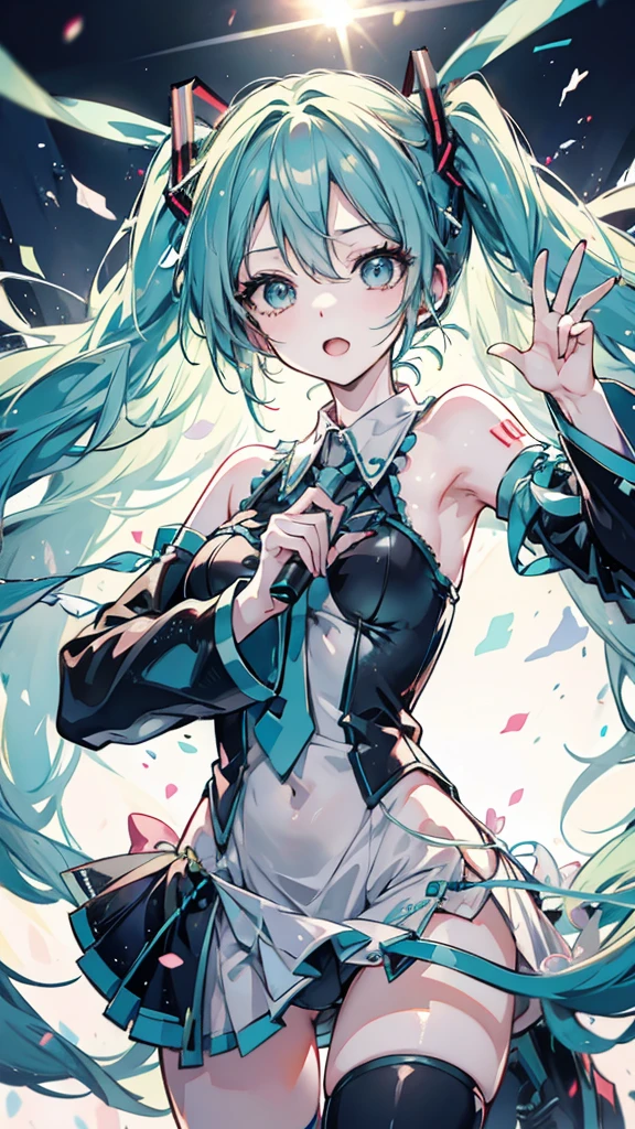 Hatsune Miku's Fierce Singing