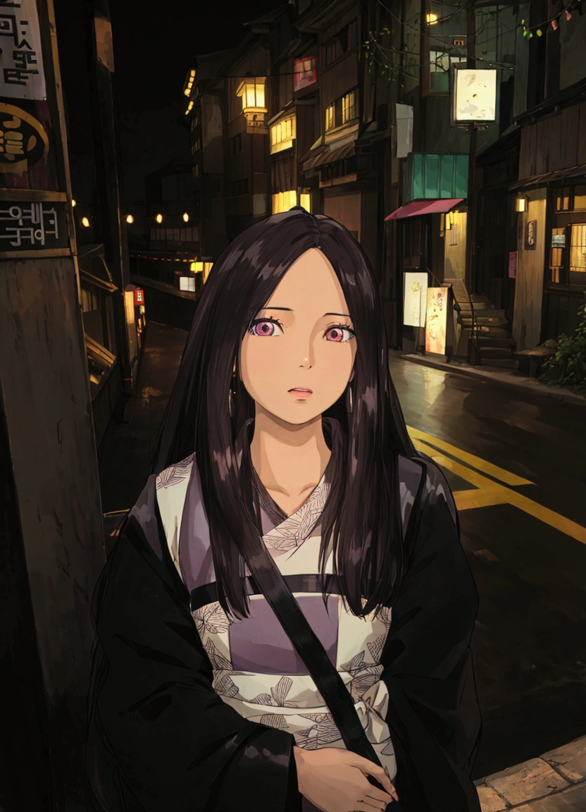 arafed woman standing on a city street at night, portrait of jossi of blackpink, jossi of blackpink, blackpink jennie, a young asian woman, portrait of a japanese teen, roseanne park of blackpink, beautiful japanese girls face, sui ishida with black hair, gorgeous young korean woman, beautiful young korean woman, asian girl with long hair, young asian girl