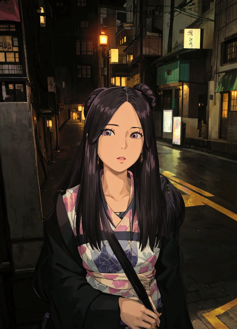 arafed woman standing on a city street at night, portrait of jossi of blackpink, jossi of blackpink, blackpink jennie, a young asian woman, portrait of a japanese , roseanne park of blackpink, beautiful japanese girls face, sui ishida with black hair, gorgeous young korean woman, beautiful young korean woman, asian girl with long hair, young asian girl