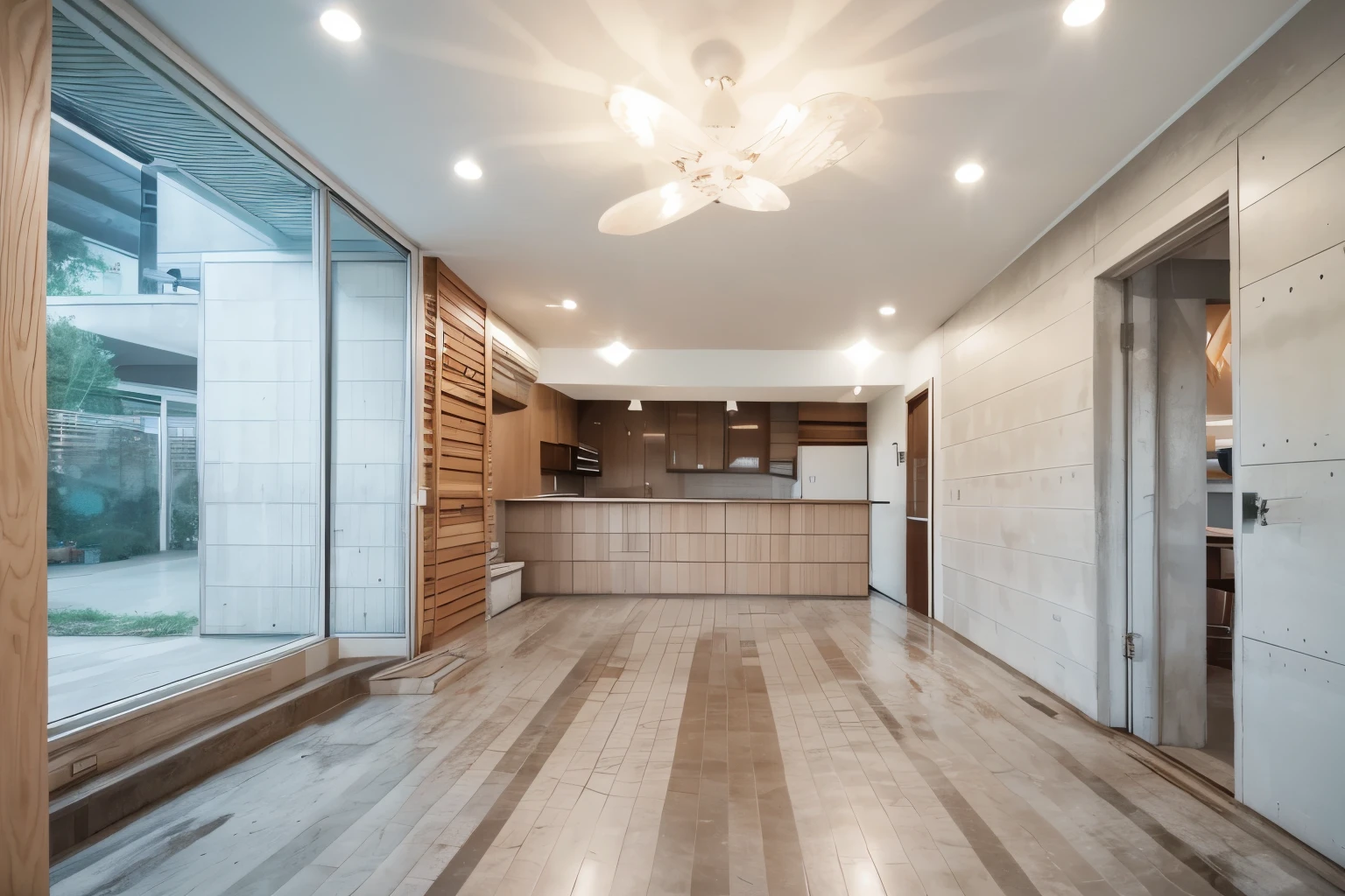 Change the angle, Change the design, Concrete floor