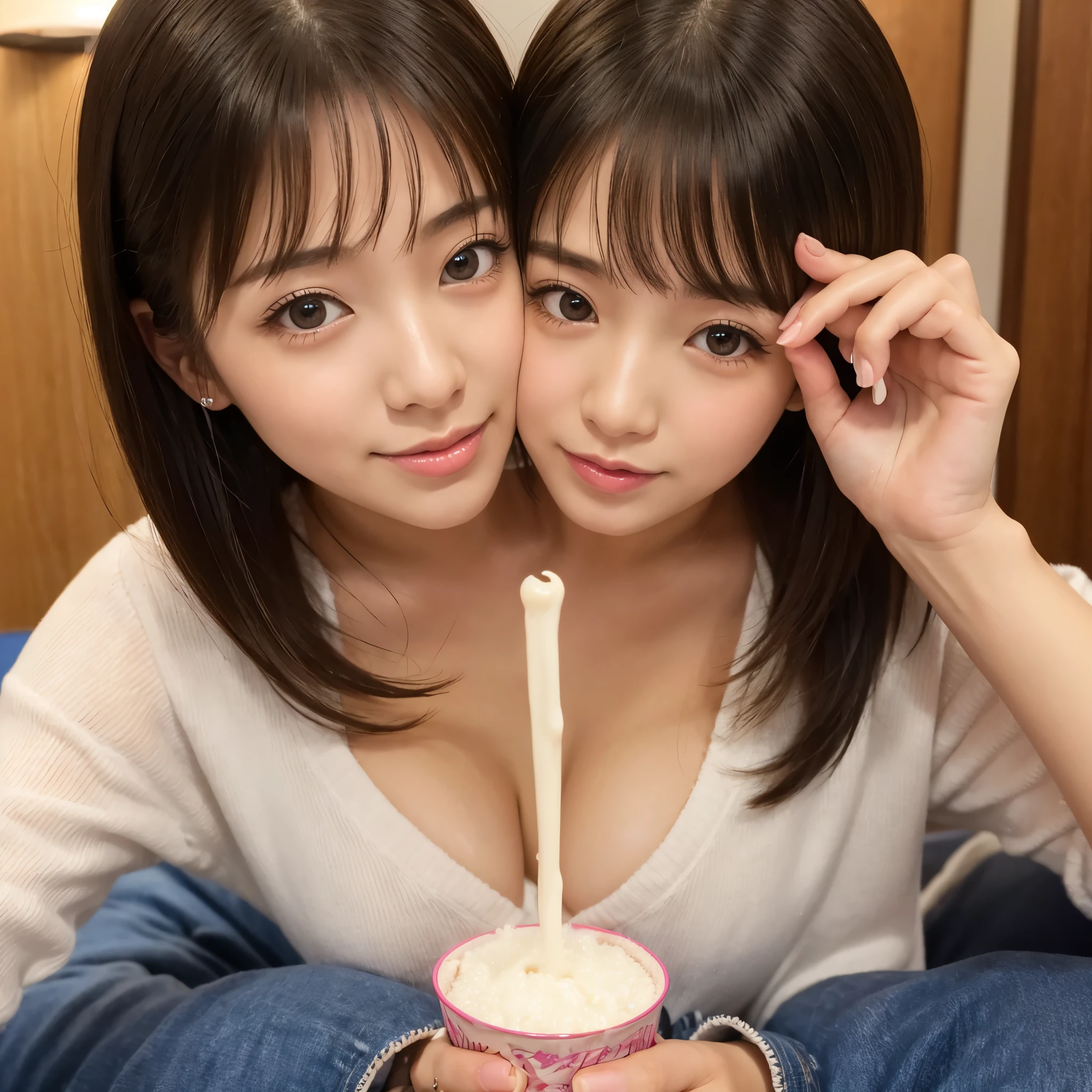 Japanese、Anal、Creampie、Two holes
