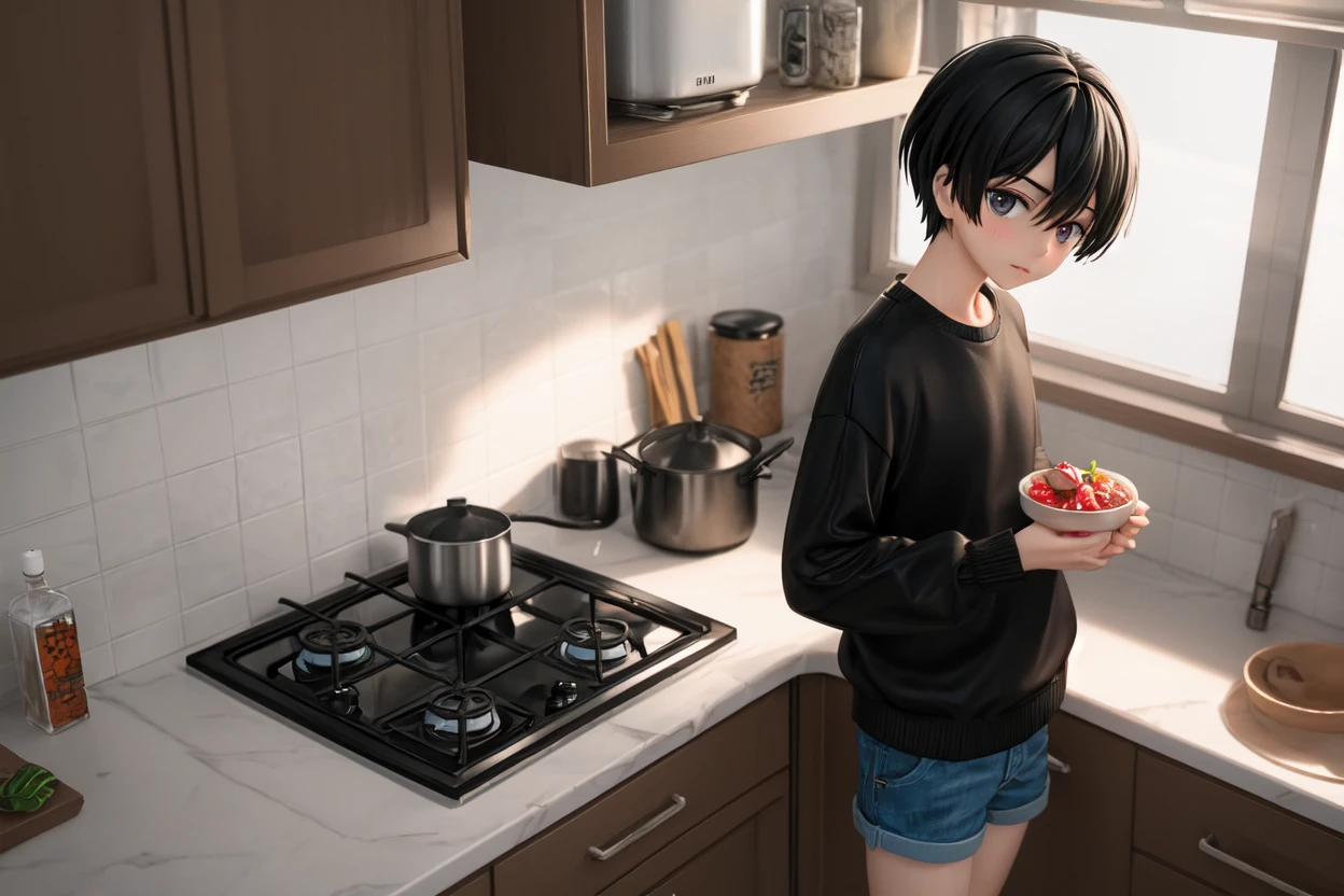 The picture turned into a figure?