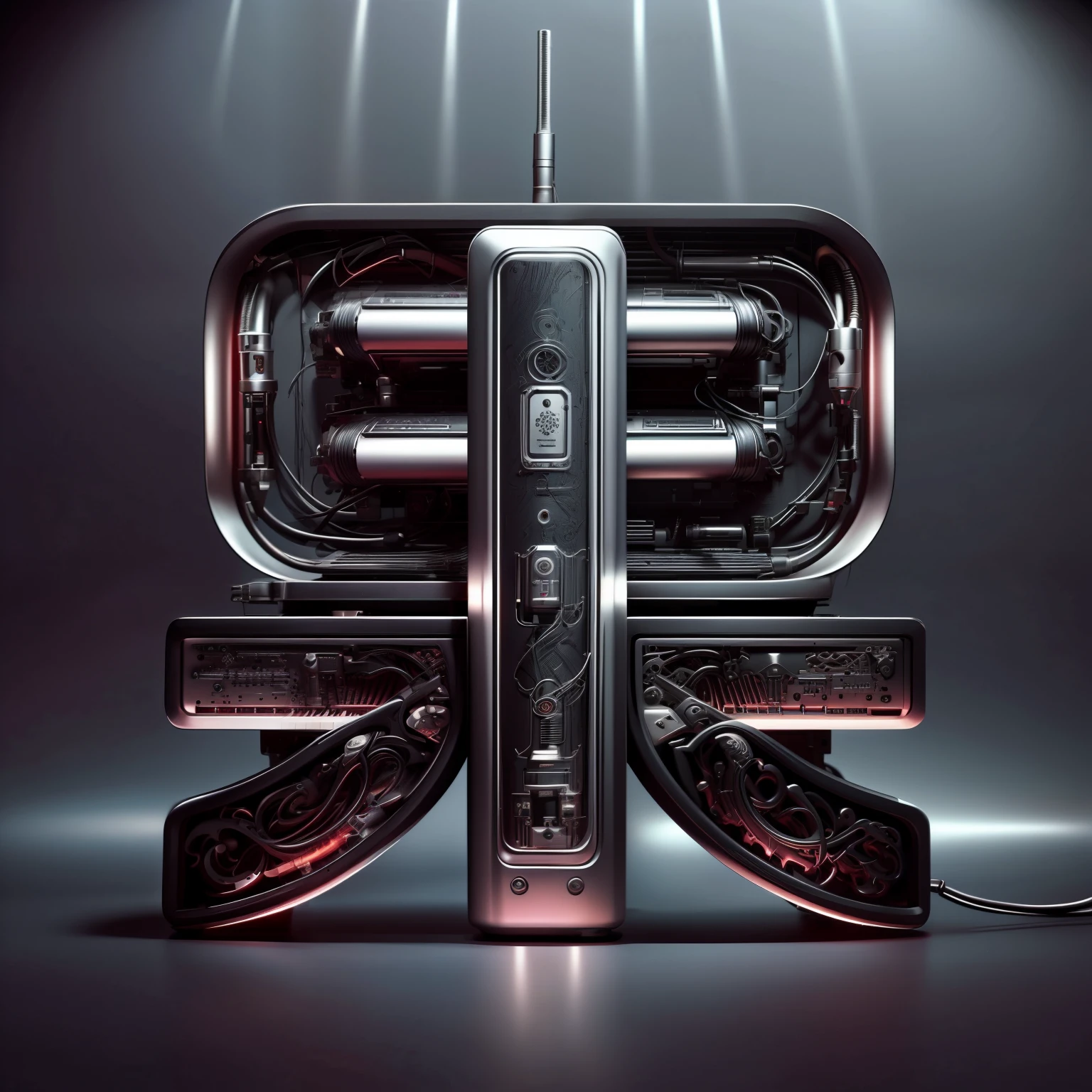 masterpiece,best quality,Very detailed,Small stage,band,microphone,electric guitar,mixer,sound,keyboard,Dark gothic pattern,earphone,Vacuum tube