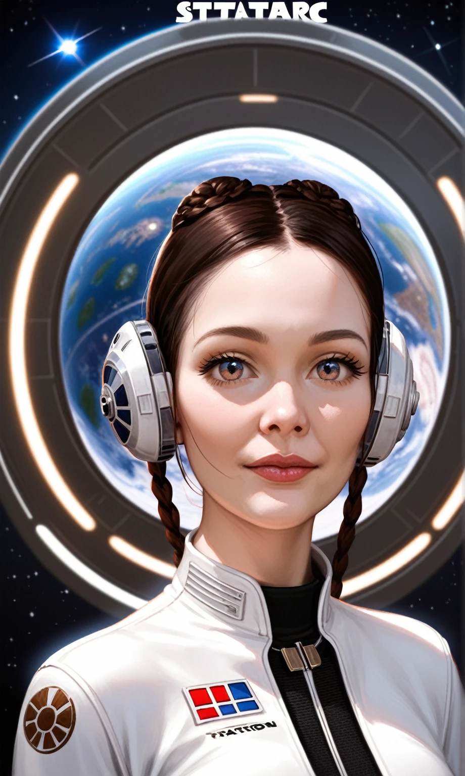 score_9, score_8_up, score_7_up, score_6_up, score_5_up, score_4_up, realistic style, photo, photorealistic, high detail, star wars style photo, princess leia photo, posing on space station, looking at viewer, tag1, tag2