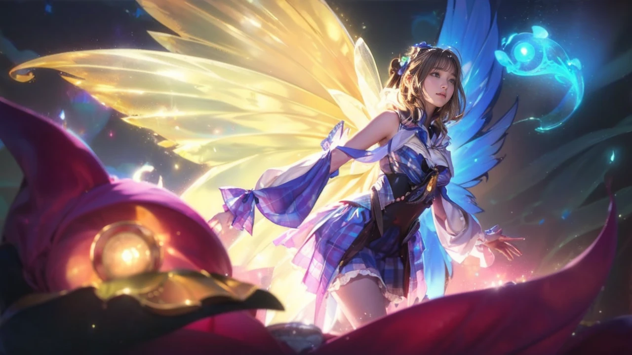 Highly detailed CG Unity 8k wallpaper, Very delicate and beautiful, Shockingly, Finely, official art, absurd, incredibly absurd, Ultra Detailed,The light shines on your face,Looking at the audience, (perfect woman image), Slimウエスト, Full Body Esbian, permanent, ((Sailor Suit, Plaid skirt, Collared shirt, abdomen, Open your clothes, sleeveless tops)), bare arm, Bangs, (best quality, 4K, On the table: 1.3), Beautiful Japanese Araphi woman、15age、Surreal, 1 girl,The face is rich in detail,Lip detail, Beautiful eyes,double eyelids, (Beautiful and delicate lips),Sexy face、Light brown hair、Medium Length Hair、(Seductive figure: 1.2), (Thin waist:1.1)、Flowing hair、((Solitary))、 Half-smile, Color Background, Looking at the audience,big breasts Thin waist,Movie Lighting, ((15ageの女の子, Slim, Thin waist, Thin thighs, Thin arms)), ((Raise your arms, Expose your armpits))