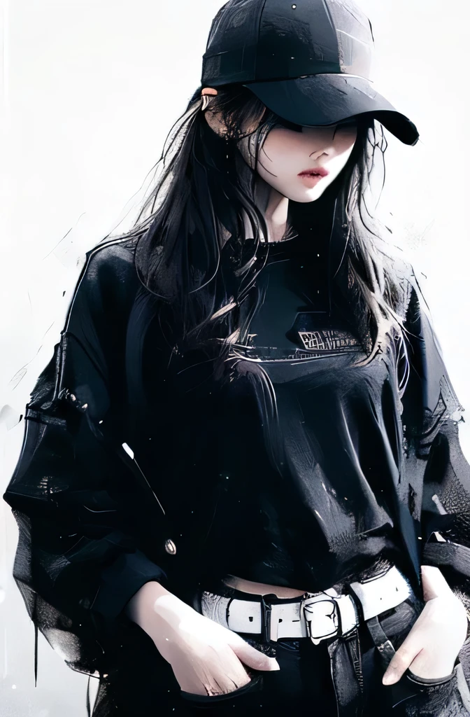 One girl,