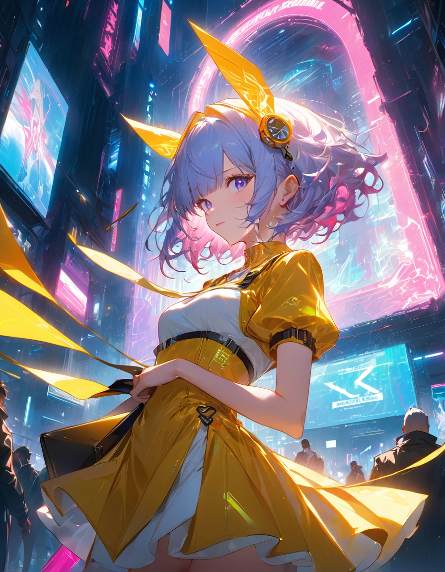 Browsing Caution,((masterpiece,Highest quality,4K)),score_9, score_8_Excellent, score_7_Excellent,anime,Rainbow Hair,Golden costume,anime girl, sword, Graduate School of Science - fi, Graduate School of Science - fi, Graduate School of Science - fi, Graduate School of Science - fi, Graduate School of Science - fi, Graduate School of Science - fi, Graduate School of Science, digital cyberpunk - anime art, badass anime 8 k, anime epic artwork, anime wallpaper 4 k, anime wallpaper 4K, anime art wallpaper 4K, anime art wallpaper 4 k, digital cyberpunk anime art,