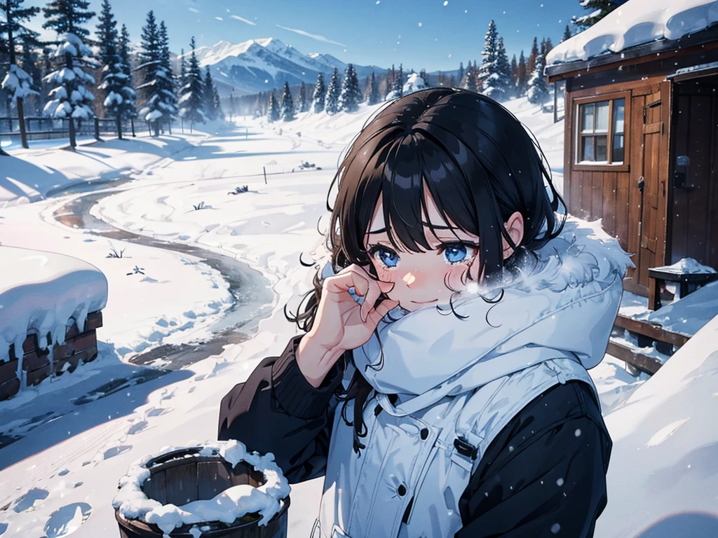 Crying in the snow