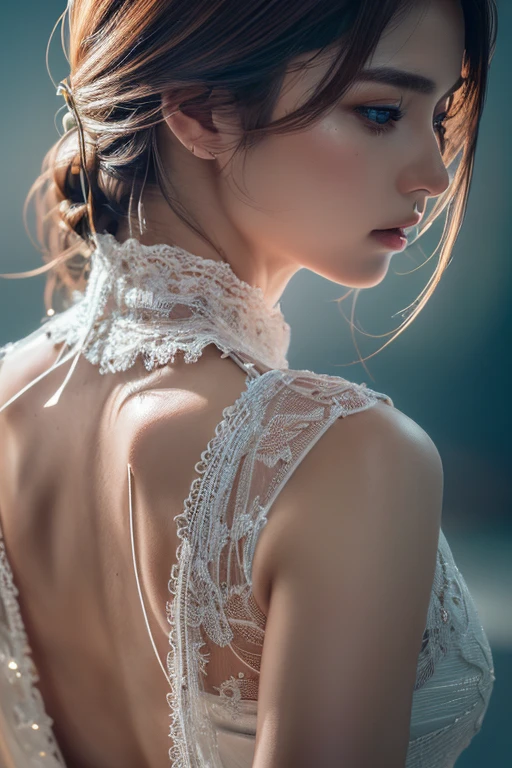 (ultra detailed, absolutely resolution, best quality:1.3), 2.5D, delicate and dynamic, beautiful woman, artistic photography, hyper realistic, graphic CG digital art