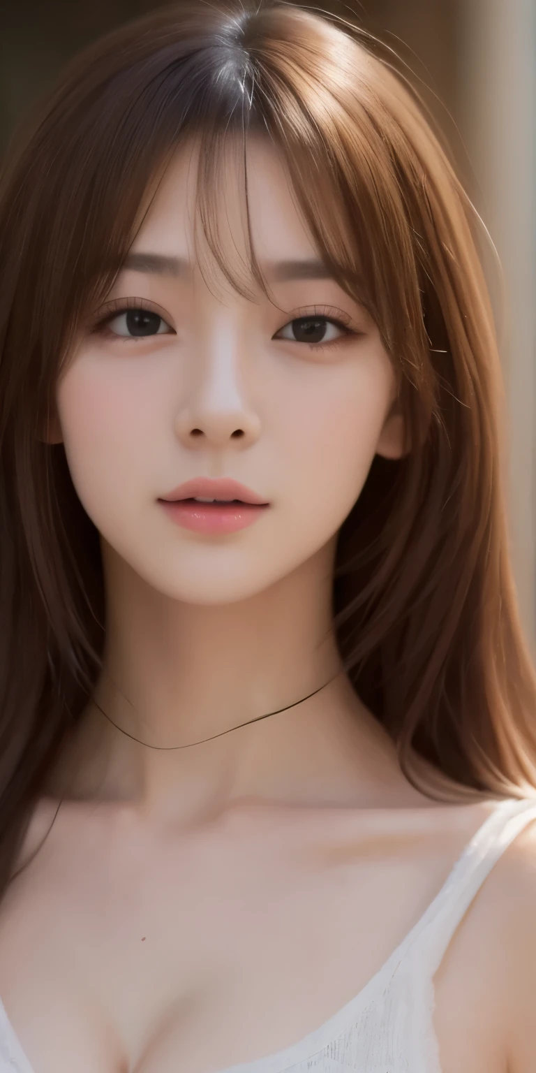 (best quality,highres,ultra-detailed),((portrait )), 1girl, 28yo,solo,beautiful , 8k, ((brown eyes)),