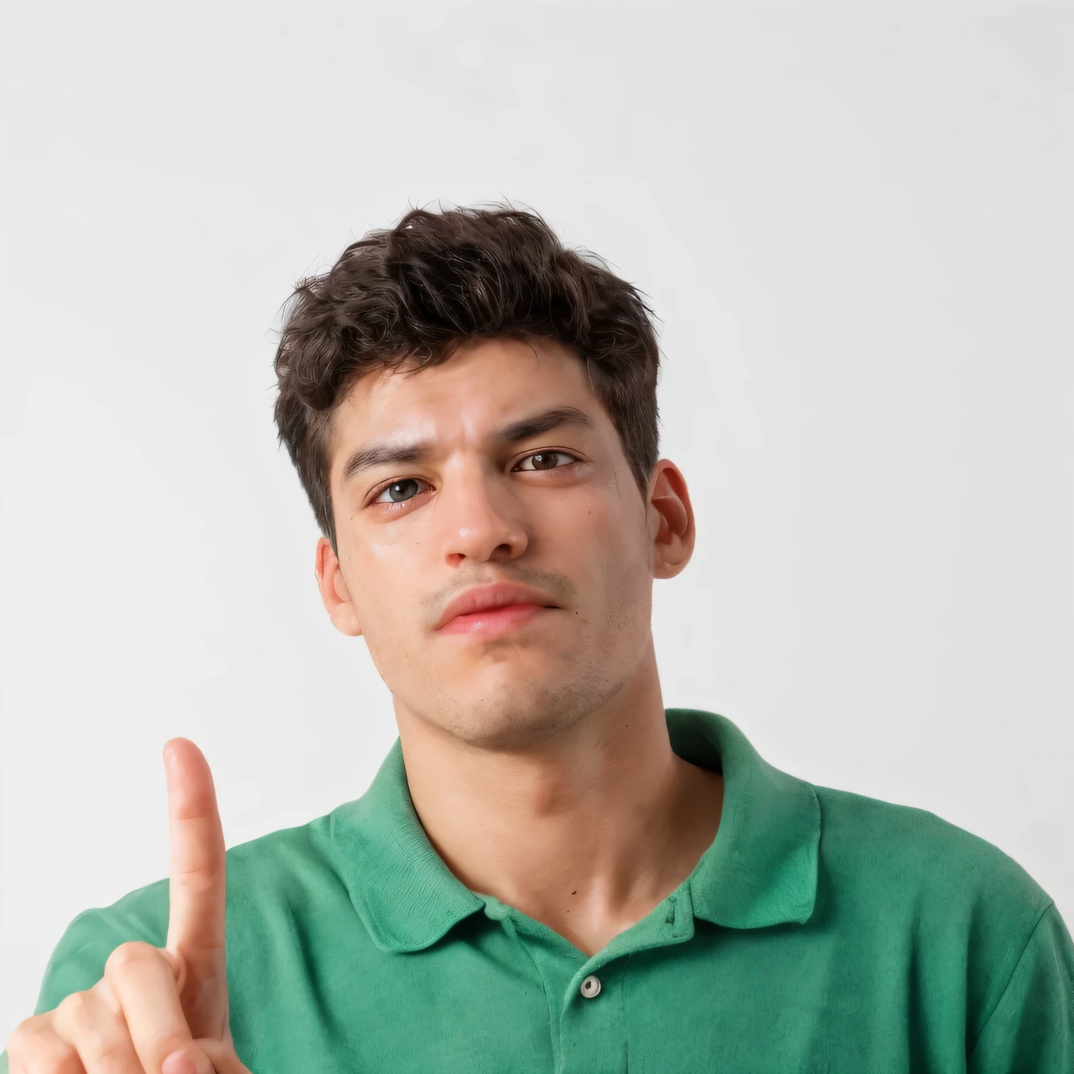 Remake this face with the same characteristics and in high definition and 4k quality following the same settings as previous work 
