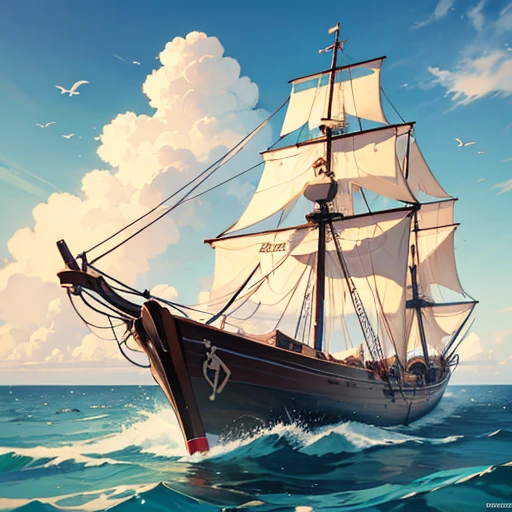 há um pirate em seu rowboat com um peixe em suas mãos olhando para o mar,pirate,rowboat,mar,portraite,artistry