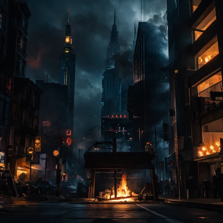 Burning Gotham