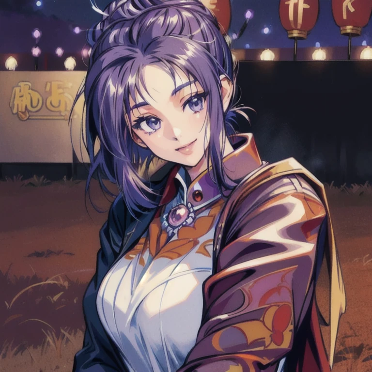 ((masterpiece)),((Ayako Katagiri)),((Katagiri Ayako)),((Mischievous Smile)),(((Night Festival))),Anatomically perfect fingers