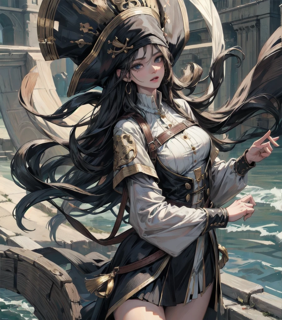 ((Top Quality, 8k, Masterpiece: 1.3)), Sharp Focus: 1.2, Perfect Body Shape: 1.4, Slender Abs: 1.2, (((Dark Brown Hair, Huge Breasts: 1.4)), Swimsuit, Urban Area: 1.2, Highly Detailed Face and Skin Texture, Detailed Eyes, Double Eyelids