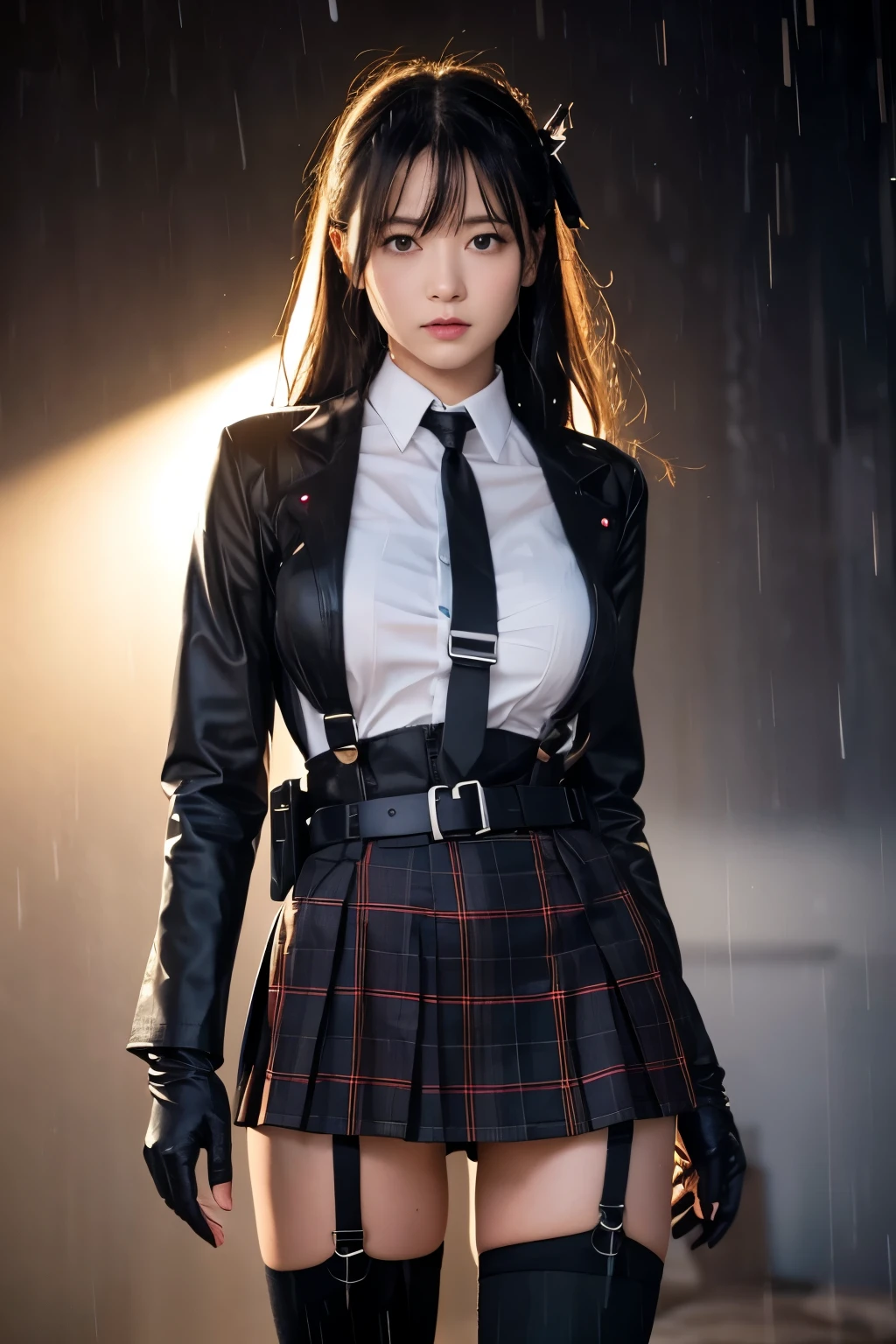 1 female, , high quality, masterpiece, Ultra-high resolution, , Cinema Lighting, , , 1 female, , high quality, masterpiece, Ultra-high resolution, , Cinema Lighting, , , And the suspenders with the cranes flying Moderate breasts Large Breasts Small face holster Lying in bed Looking up Sweat Thin belt summer 脇Sweat Black Hole Gloves suit garterベルト Leg Links Belt on pants holster Hands behind your back Anxious expression Looking up Anxious face Knee-high Knee socks Knee-highソックス garterベルト garter ふとももにgarterベルト Checkered mini skirt Necktie Headband ribbon Panty shot スカートの隙間 Armament Handgun handcuffs Cable ties レッグholster holster Hands behind your back Anxious expression Looking up Anxious face 足を横に開く Armament Cable ties レッグholster holster See-through clothing heavy rain Getting wet in the rain